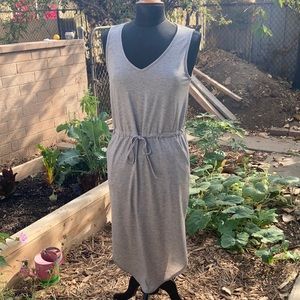 Light grey comfy style dress